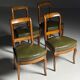 Set of 5 dining chairs