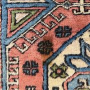 Turkish Kazak rug 270x166 cm vintage carpet, tribal handwoven large 2526