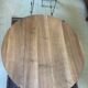 Table basse ronde aerogommée