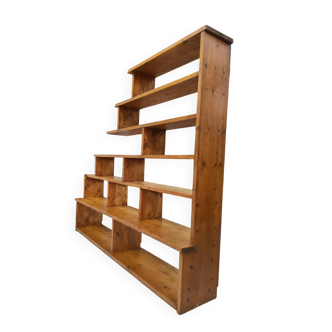 Library, partition shelf