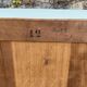 Antique celadon glass Parisian wardrobe H162