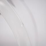 Perspex desk lamp and 1970s metal Jacques Charpentier