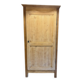 Bonnetière en bois brut 