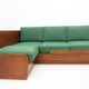 Mid Century Corner Folding Sofabed, 1960´s, Czechoslovakia