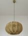 Vintage Rope Pendant Lamp / Handmade Rustic Chandelier/ Hanging Light 1970