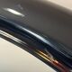 Large black lacquered mirror in 80s style