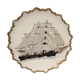 Decorative sailboat plate