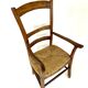 18th century rustic country armchair