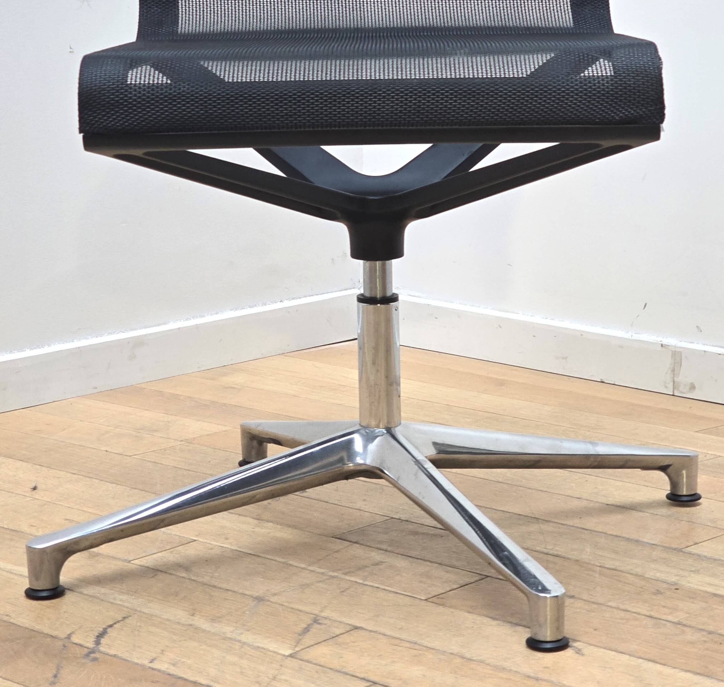 Set of 6 Stick Chair office chairs, ICF