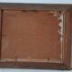 Oil on wood painting signed vintage