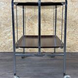 60s 70s serving trolley dinette side table space age brown design