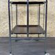 60s 70s serving trolley dinette side table space age brown design