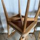 Set of 6 vintage 50s Scandinavian chairs