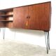 Mid century teak highboard by Oswald Vermaercke, 1950s