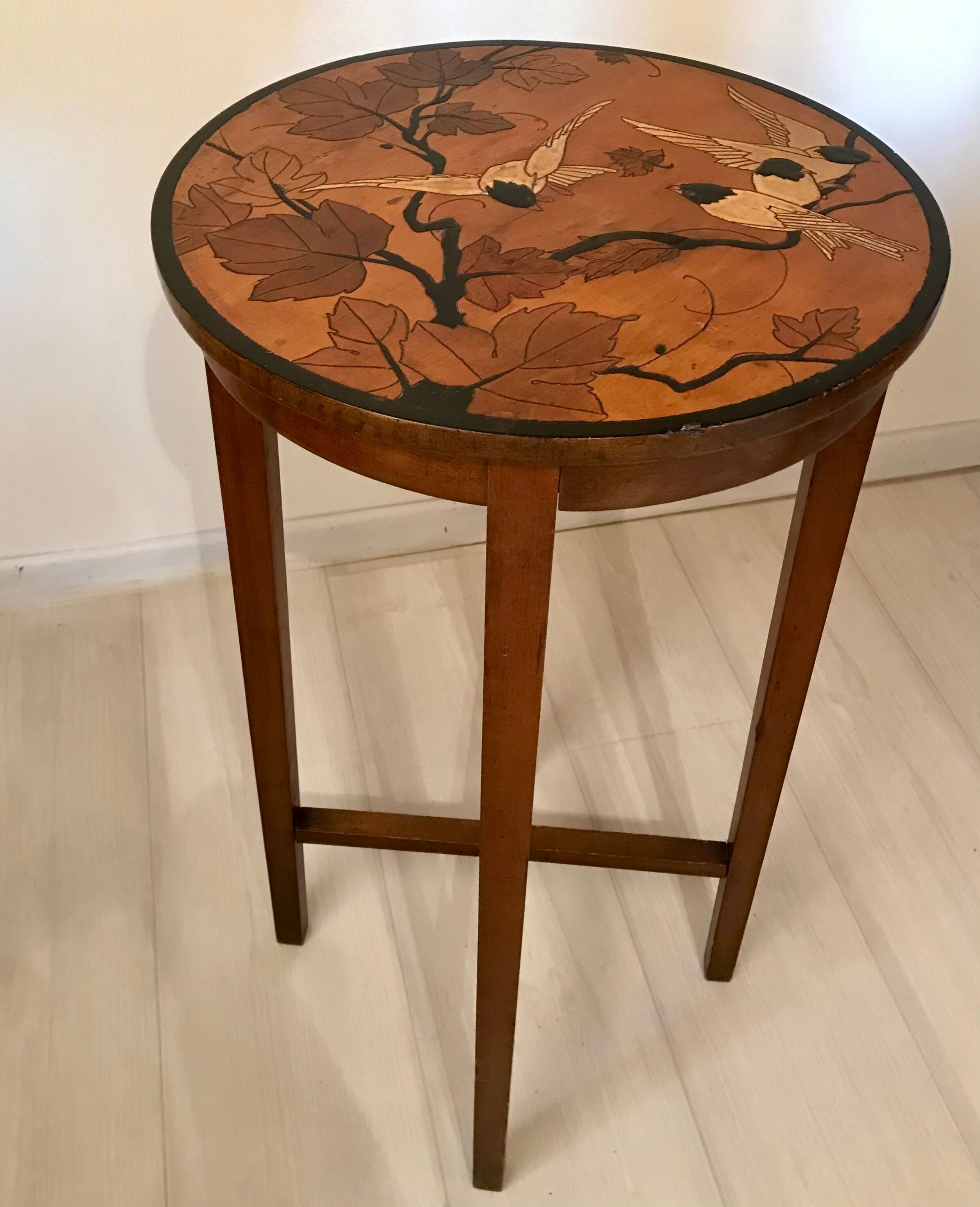 Healing Art Deco walnut