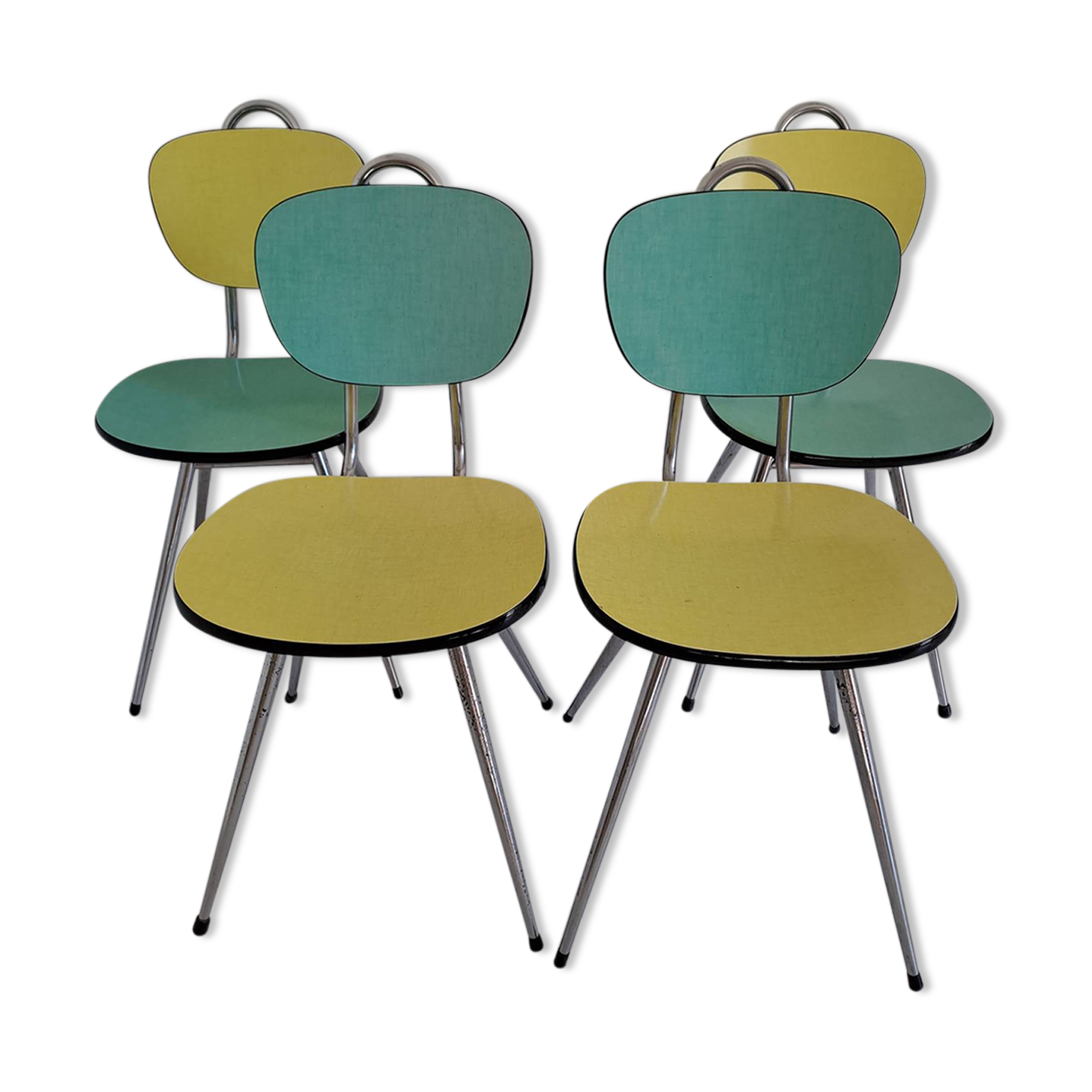 4 formica chairs