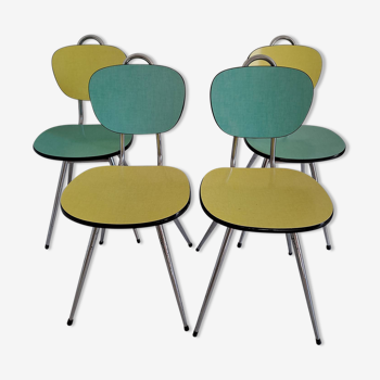 4 chaises en formica