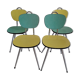 4 formica chairs
