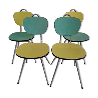 4 chaises en formica