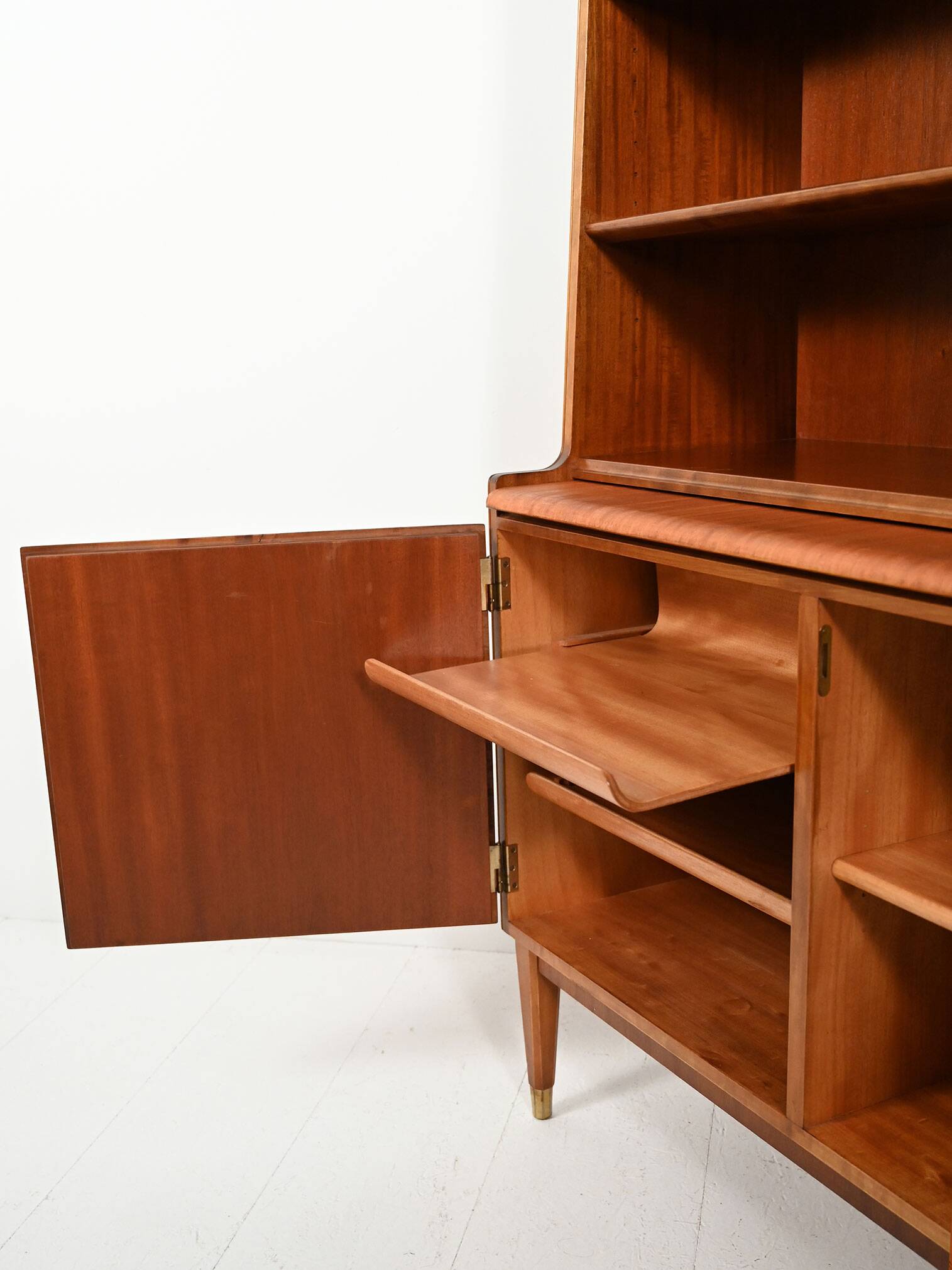 Vintage Bookcase by Bodafors with pull-out shelf