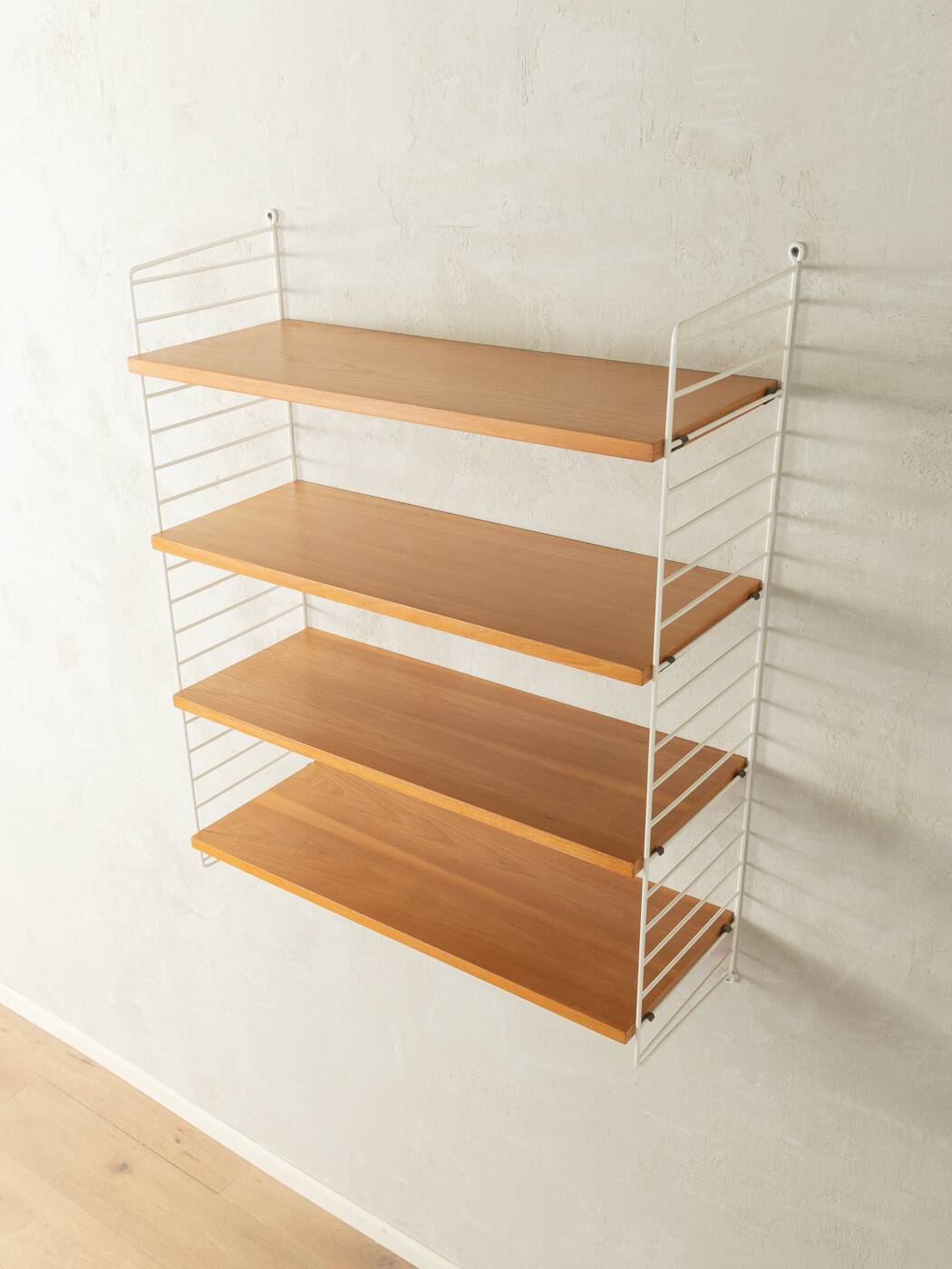 Étagère String par Nils Strinning en placage de frêne, 1949