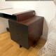 Space Age vintage 1970s desk in wood and black – PM