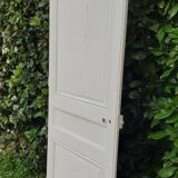 Porte de communication h221,5xl90cm ancienne panneautée, moulurée, intérieure
