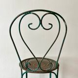 Wrought iron chair