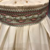 Vintage skirted lampshade