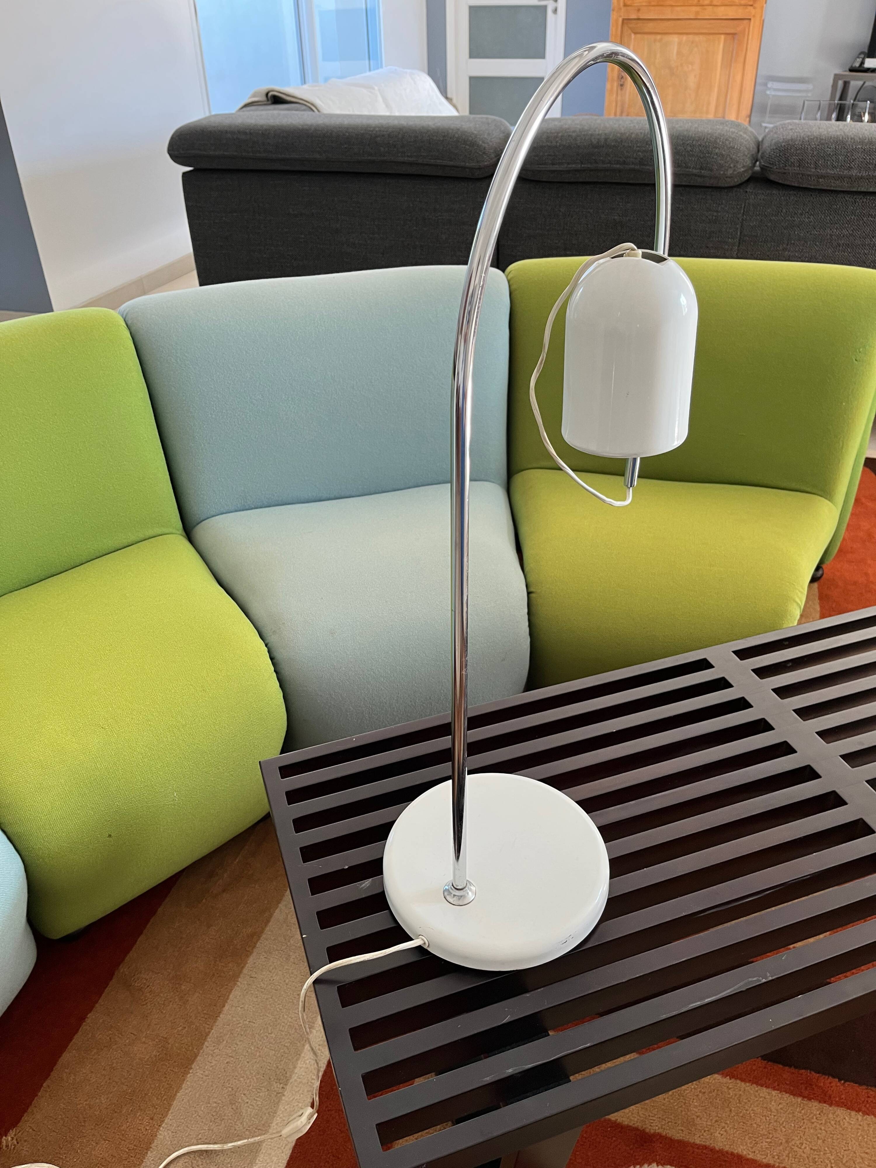 Goffredo Reggiani arch lamp 1974