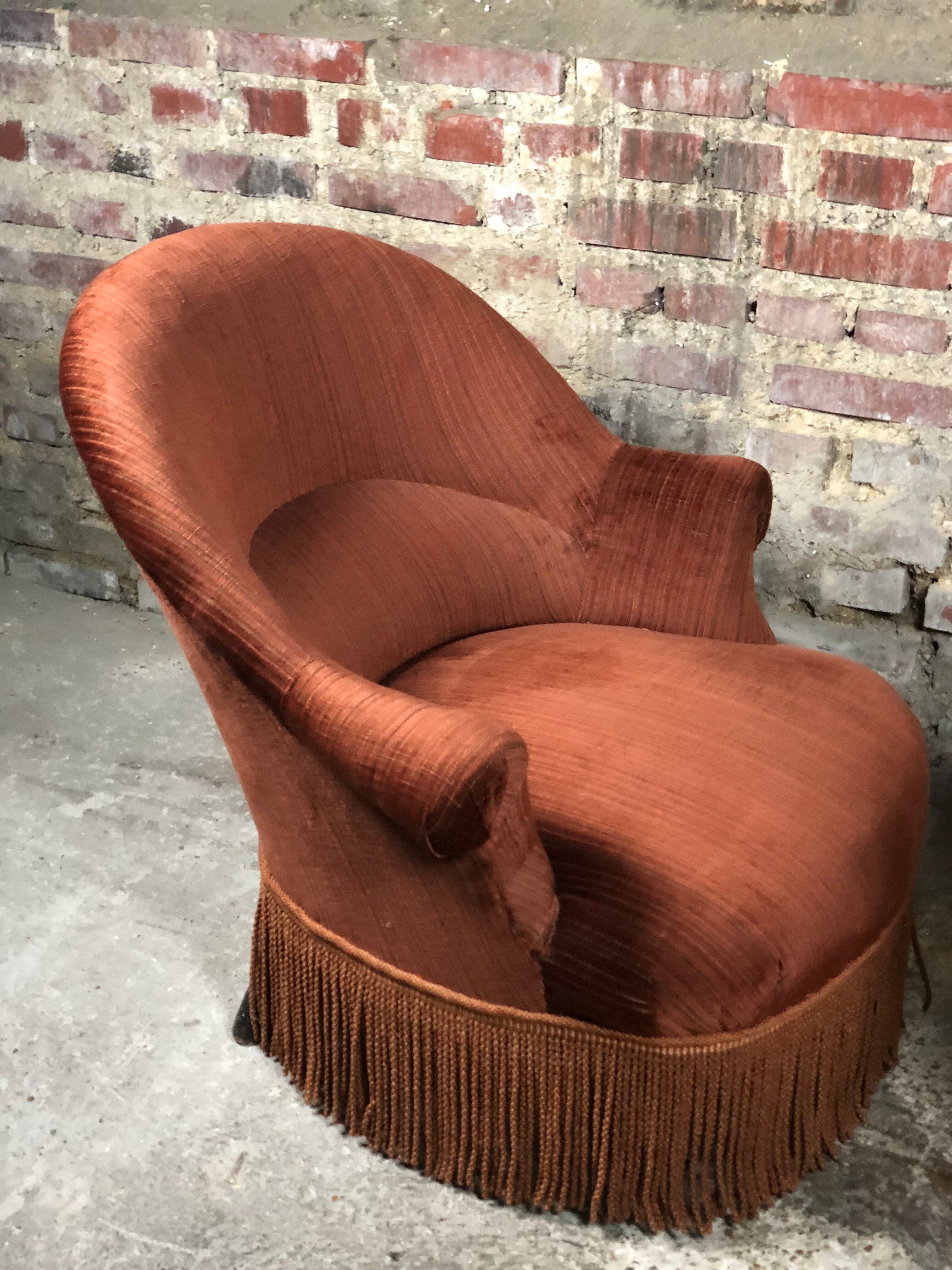 Toad armchairs Napoleon III