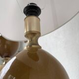 Paire de lampes de table Philippe Barbier années 70