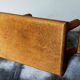 Pair of vintage oak footrests