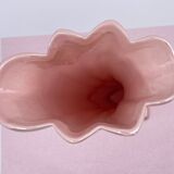 Iridescent pink vase year 80