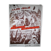 Poster film Les aventures Fantastiques after Jules Verne