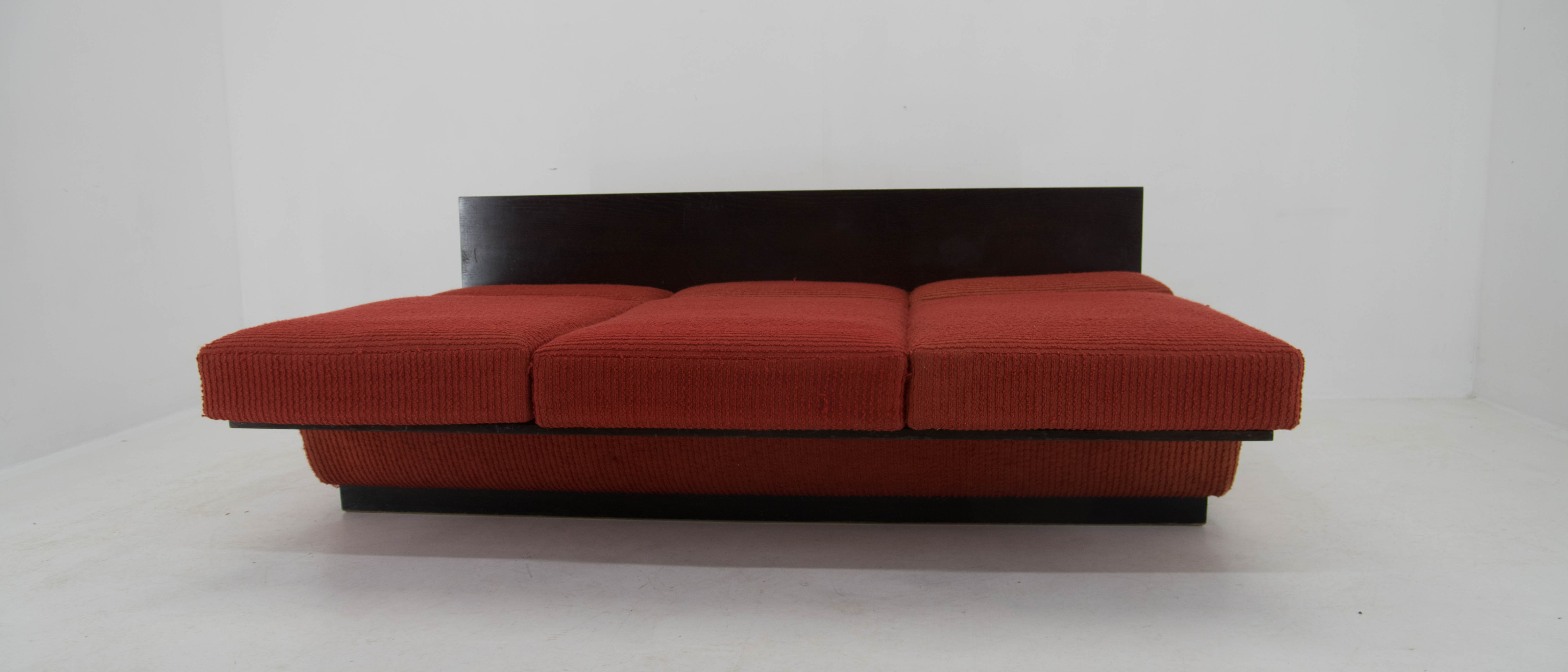 1950s Jindřich Halabala Sofa or Bed for UP Závody, Czechoslovakia
