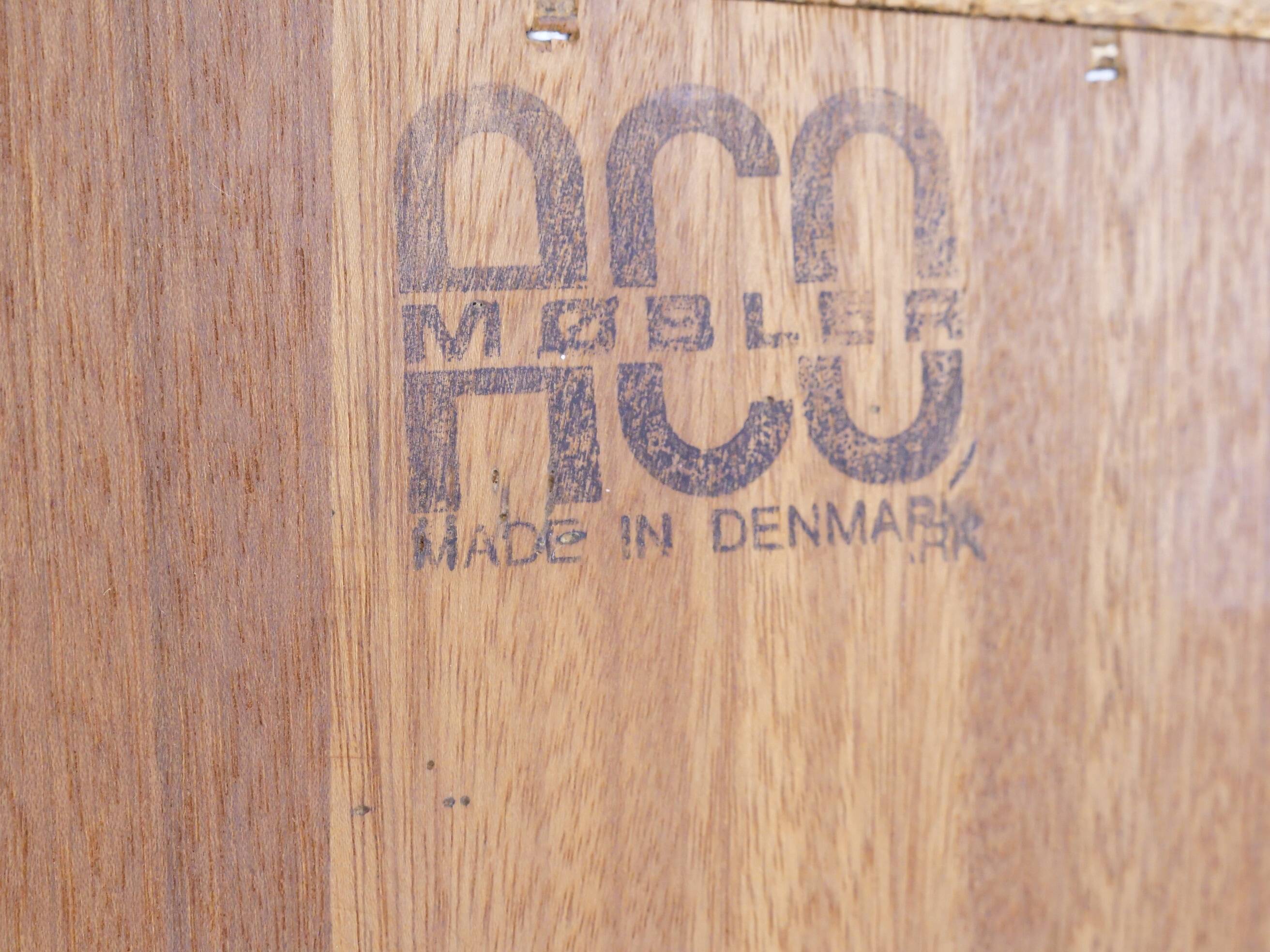 Mid Century Teak Highboard by Axel Christensen for Aco Møbler, 1960s