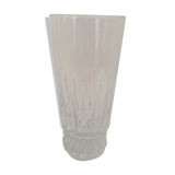 Verre à eau ou vase ciselé - marque ELF ANTAR