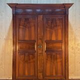 Armoire en noyer et chêne Louis XVI - Directoire