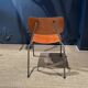 Set of 6 stackable school chairs