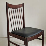 Set of 4 Scandinavian rosewood chairs Design Arne VODDER