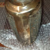 Gilded bronze vase