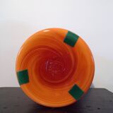Maure-Vieil bottle in marbled glass by Bob le Bleis