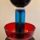 XXL table lamps in the style of Ettore Sottsass, made of Murano glass, Italy, 1970.