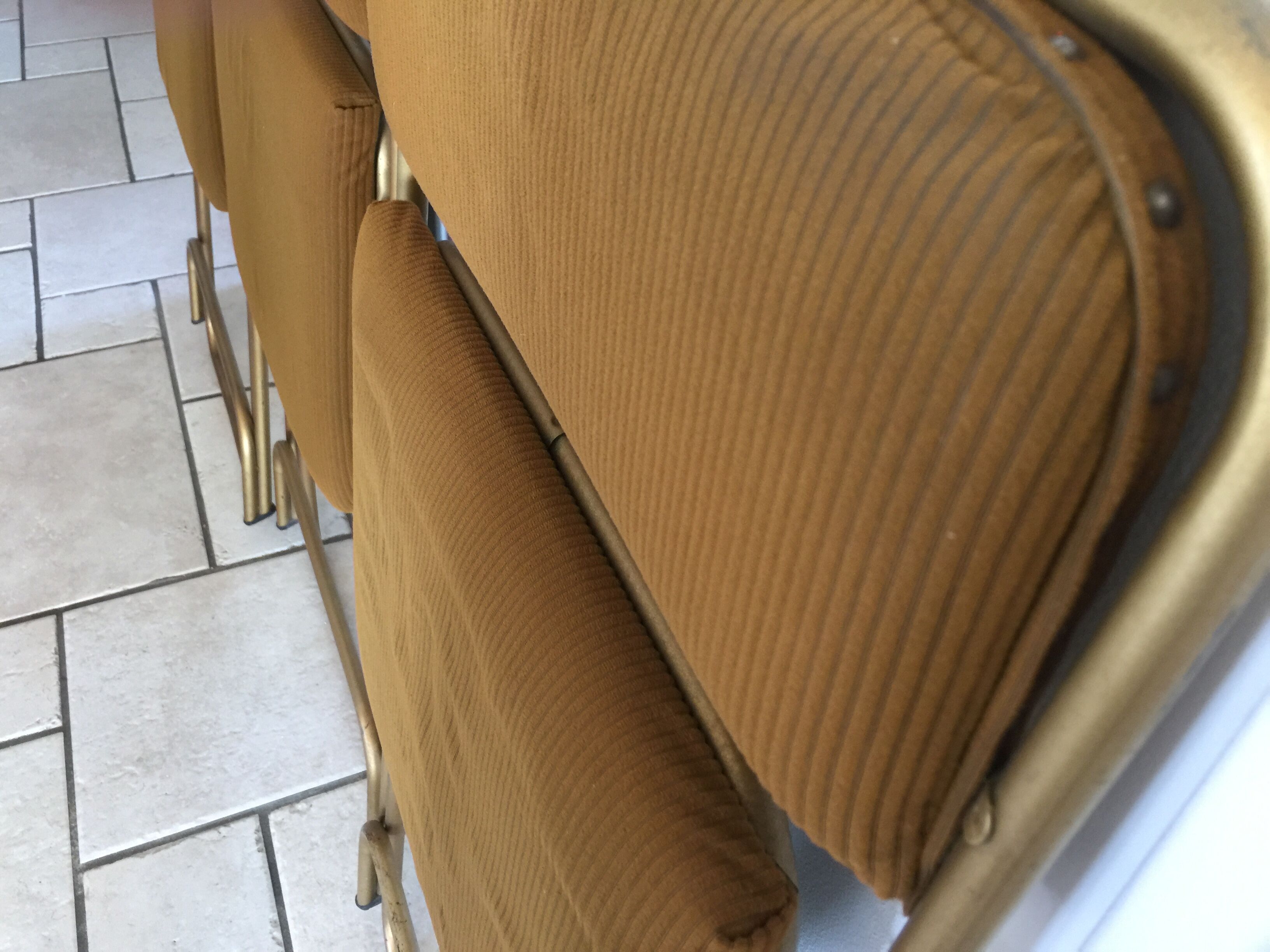 3 Chairs Folding vintage