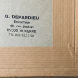 Stunning painting "Bouquet of country flowers" signed framed