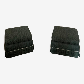 Pairs of poufs