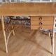 Rattan desk