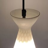 Glass hanging lamp by Aloys Gangkofner IBIZA for Peill & Putzler 1960