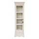 Vitrine étroite patinée blanche – esprit maison de campagne chic